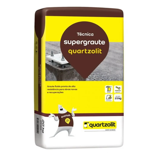 Argamassa Super Graute de 25Kg Quartzolit